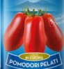Italian High quality pelati peeled tomatoes tin 6 x kg 2.55